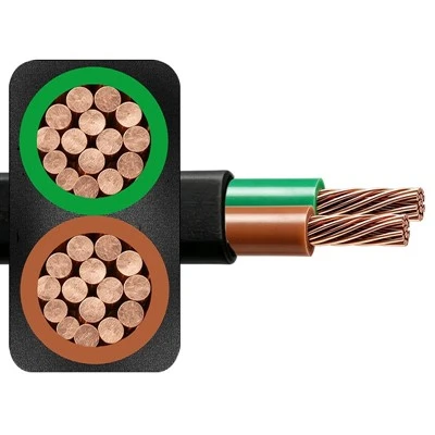 Nizkonapetostni H03VHY-PVC izoliran upogljivi namestitveni kabel